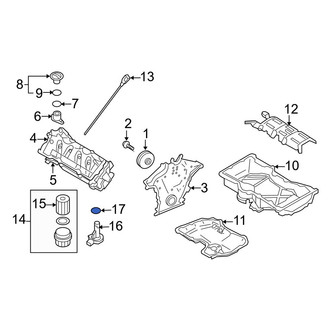 Volvo OE - Engine Oil Level Sensor Seal