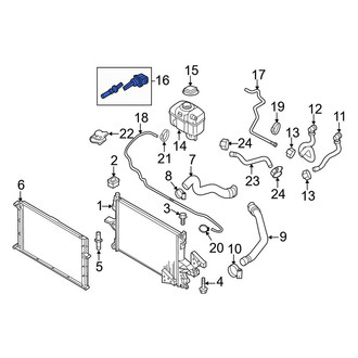 Volvo OE - Engine Coolant Level Sensor