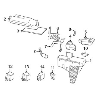 Volvo OE - Electrical Components (Relay Control Unit)