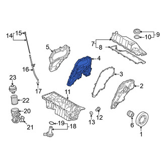 Volvo OE - Inner Engine Timing Cover