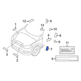 Volvo OE - Engine Decal