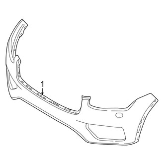 Volvo OE - Front Bumper - Bumper & Components (Bumper Cover, With Painted Spoiler), (T5 Inscription / T5 Momentum / T6 First Edition / T6 Inscription / T6 Momentum / T8 Inscription / T8 Momentum)