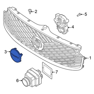 Volvo OE - Front Grille Emblem
