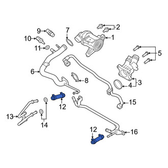 Volvo OE - Engine Coolant Pipe Adapter