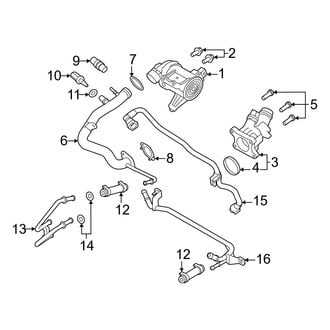 Volvo OE - Cooling - Water Pump (T5 Momentum / T5 R-Design / T6 Inscription / T6 Momentum / T6 R-Design)
