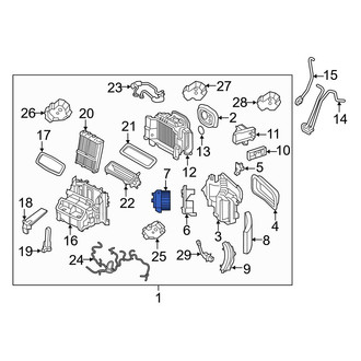Volvo OE - HVAC Blower Motor Assembly