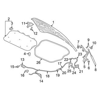 Volvo OE - Hood & Components
