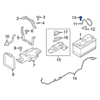 Volvo OE - Battery Current Sensor Bolt