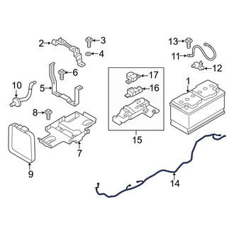 Volvo OE - Battery Cable