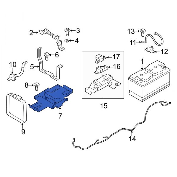 Battery Tray