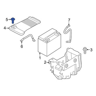 Volvo OE - Battery Cover Screw