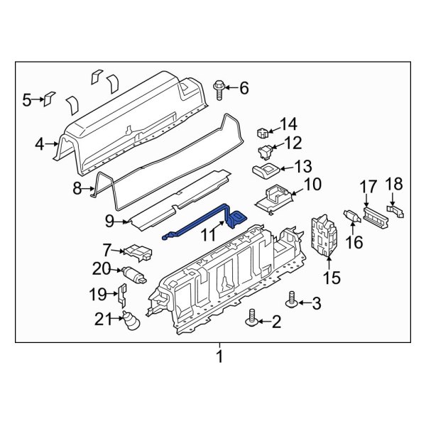 Drive Motor Battery Pack Control Module Connector