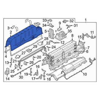 Volvo OE - Drive Motor Battery Pack Cover
