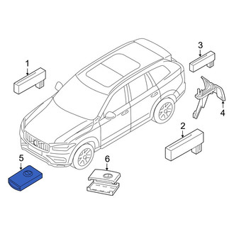 Volvo OE - Keyless Entry Transmitter