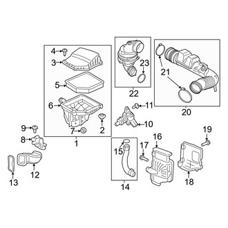 Volvo OE - Engine / Transaxle - Air Intake (T5 Momentum / T5 R-Design)