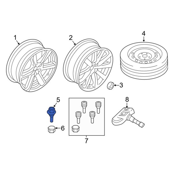 Wheel Lug Bolt