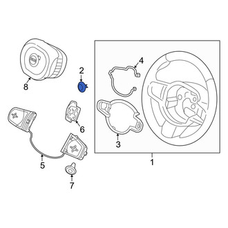 Volvo OE - Steering Wheel Bolt