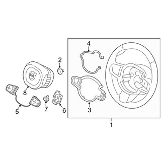 Volvo OE - Steering Wheel & Trim (Wood)