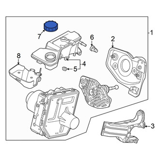 Volvo OE - Brake Master Cylinder Reservoir Cap