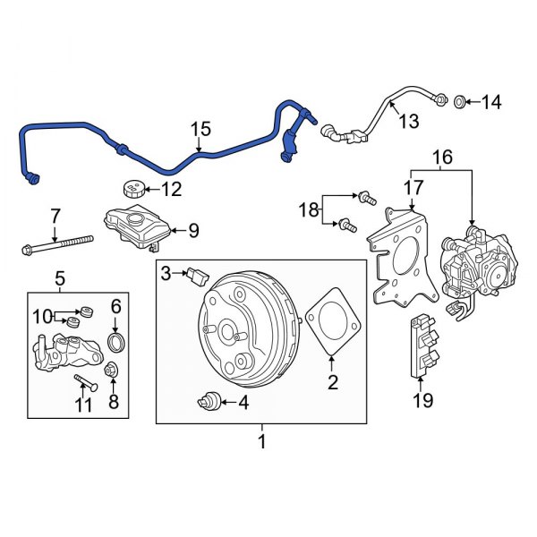 Brake Vacuum Hose