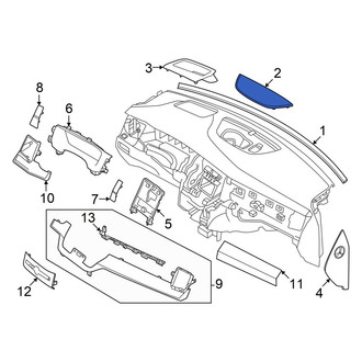 Volvo OE - Front Speaker Cover