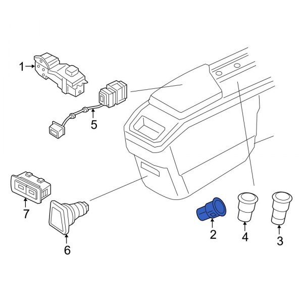 12 Volt Accessory Power Outlet