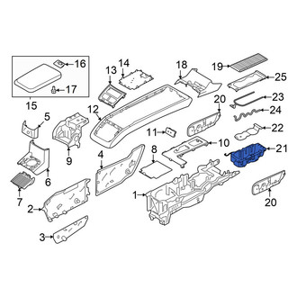 Volvo OE - Console Cup Holder
