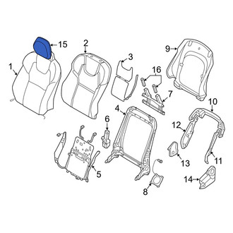 Volvo OE - Front Headrest