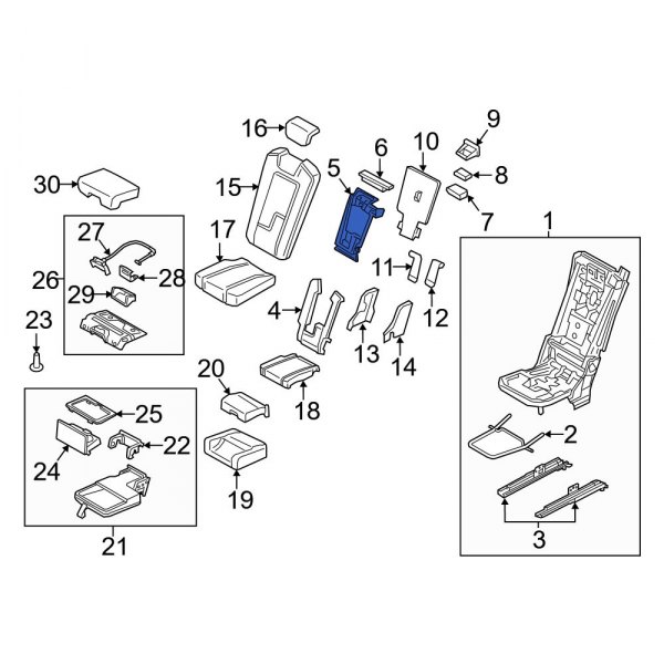 Seat Back Panel