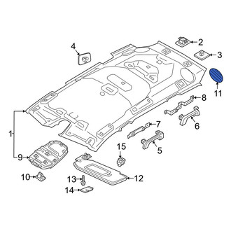 Volvo OE - Front Speaker Cover