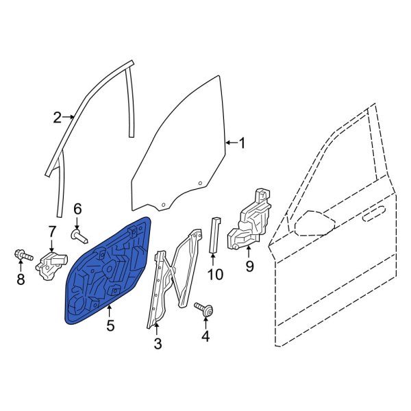 Door Panel Carrier