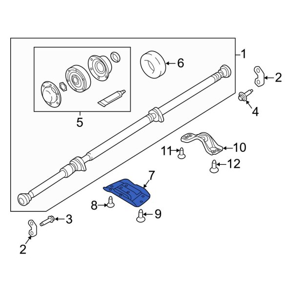 Drive Shaft Center Support