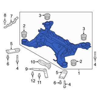 Volvo OE - Rear Suspension Subframe Crossmember