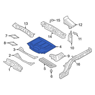 Volvo OE - Rear Floor Pan
