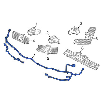 Volvo OE - Rear Parking Aid System Wiring Harness