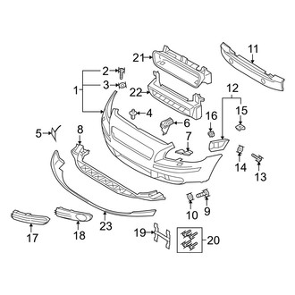 Volvo OE - Front Bumper & Grille - Bumper & Components