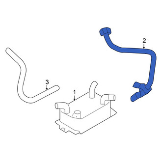 Volvo OE - Automatic Transmission Oil Cooler Hose