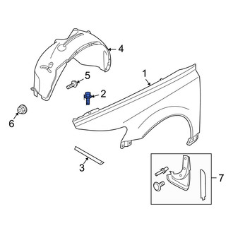 Volvo OE - Fender Bolt