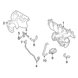 Volvo OE - Engine / Transaxle - Turbocharger & Components (2.5L)