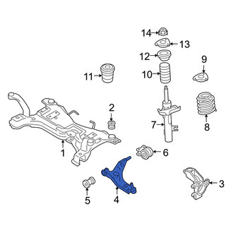 Volvo OE - Rear Lower Rearward Suspension Control Arm