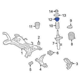 Volvo OE - Front Suspension Strut Bearing
