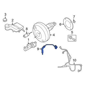 Volvo OE - Upper Brake Vacuum Hose