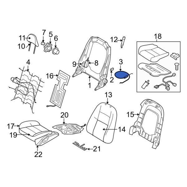 Seat Flex Cable