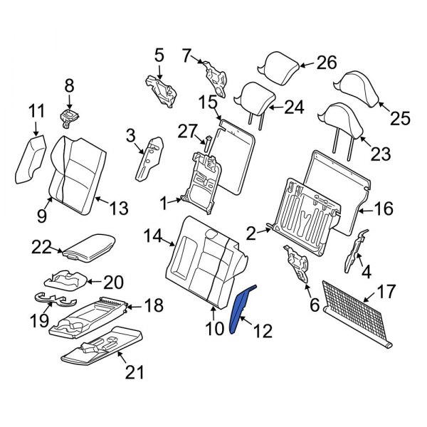 Seat Back Cushion