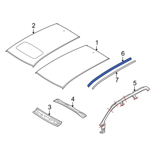 Roof Drip Molding