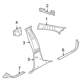 Volvo OE - Pillars, Rocker & Floor - Interior Trim
