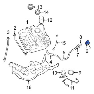 Volvo OE - Fuel Tank Cap