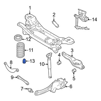 Volvo OE - Rear Suspension Control Arm Stop
