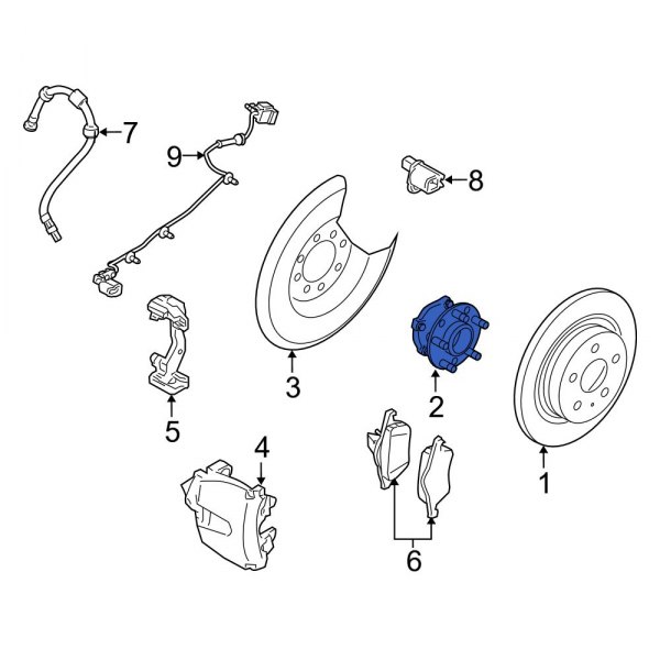 Wheel Bearing and Hub Assembly