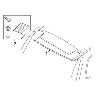 Volvo OE - Lift Gate - Spoiler